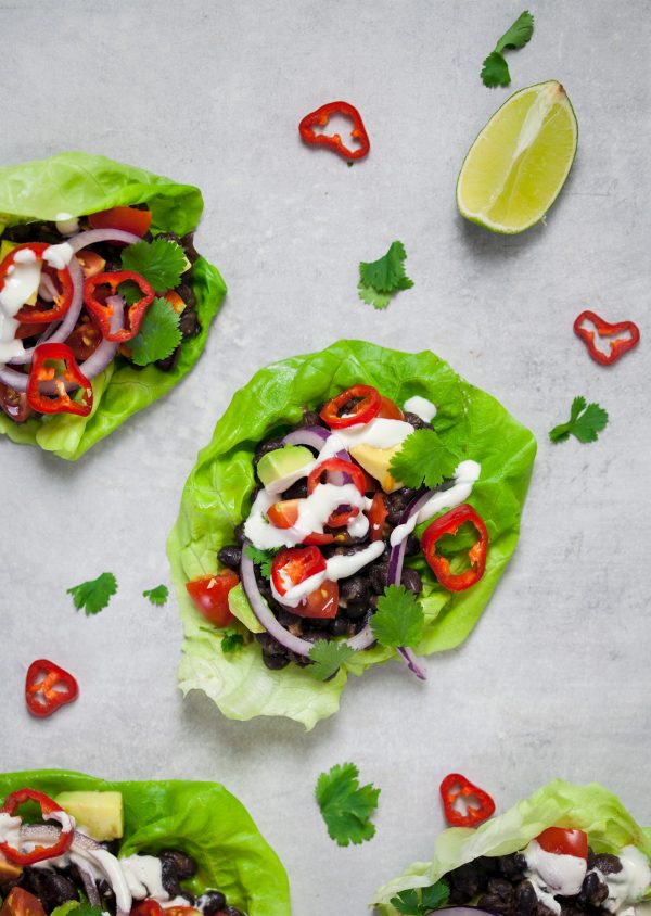 Lettuce Leaf Tacos SO VEGAN