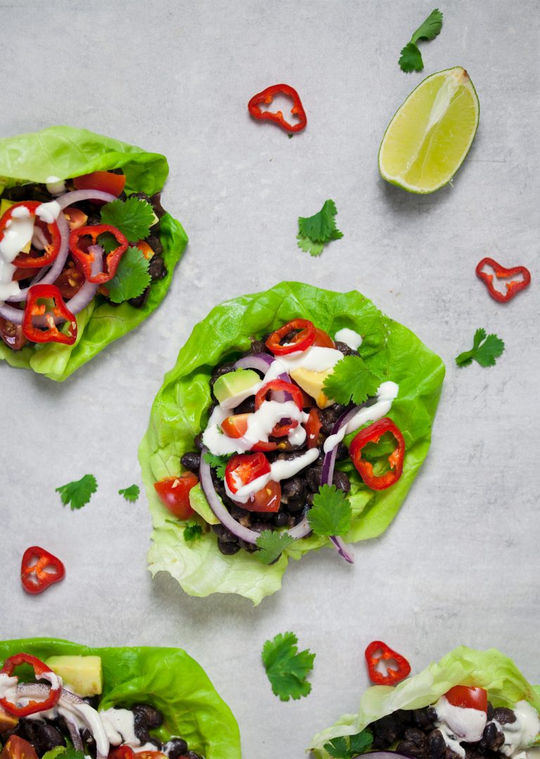 Lettuce Leaf Tacos SO VEGAN