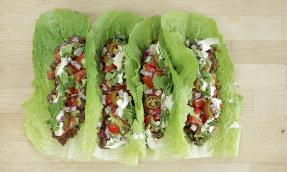 Lettuce Leaf Tacos So Vegan