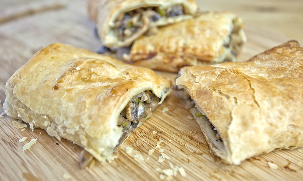 Mushroom Rolls - SO VEGAN