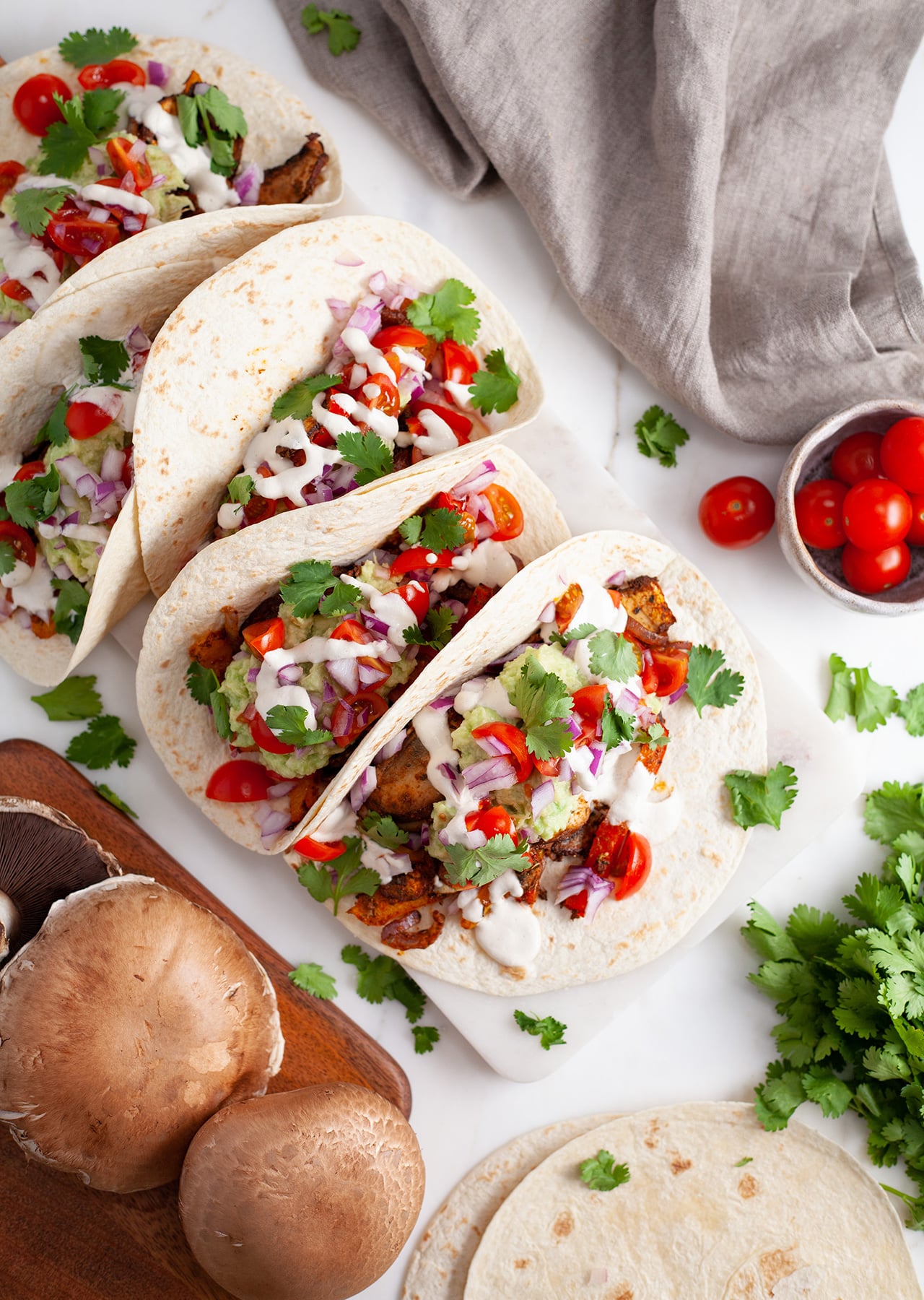 Vegan Easy Traybake Fajitas