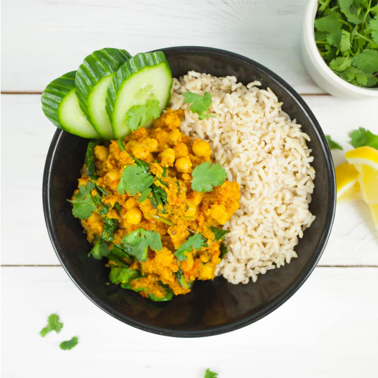 Spinach & Chickpea Curry Spinach & Chickpea Curry