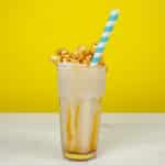 Salted Caramel Popcorn Milkshake