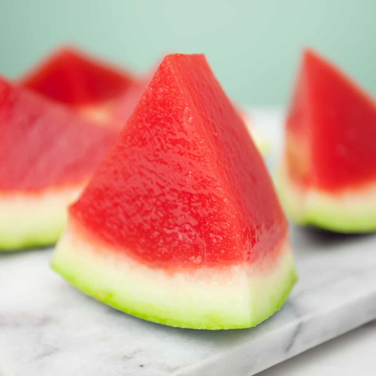 Watermelon Jelly Shots Watermelon Jelly Shots