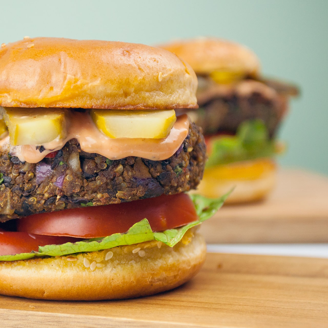 Quinoa Curry Burger Quinoa Curry Burger