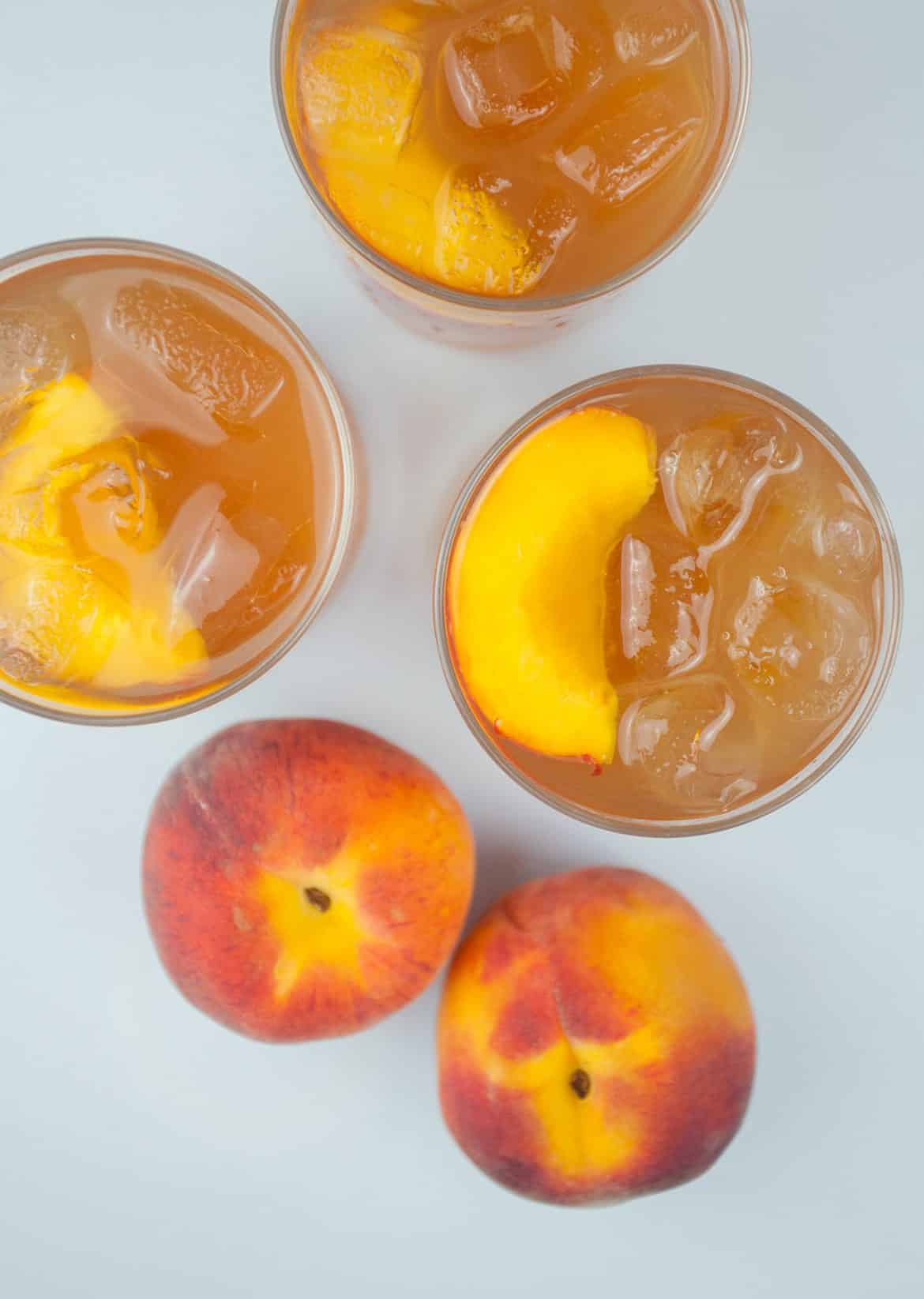 Vodka Peach Iced Tea