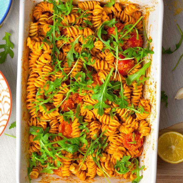 Red Pepper Pesto Pasta