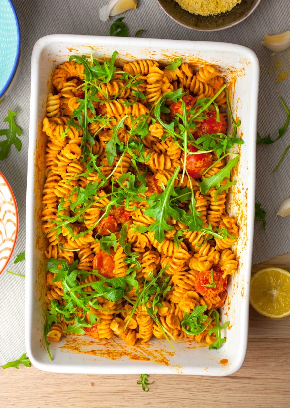 Red Pepper Pesto Pasta