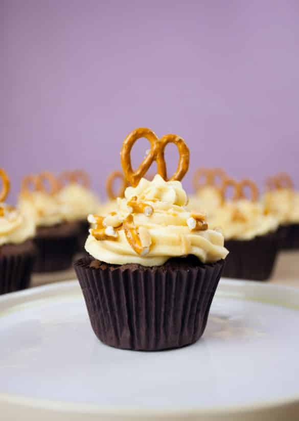 Peanut Butter Chocolate Cupcakes