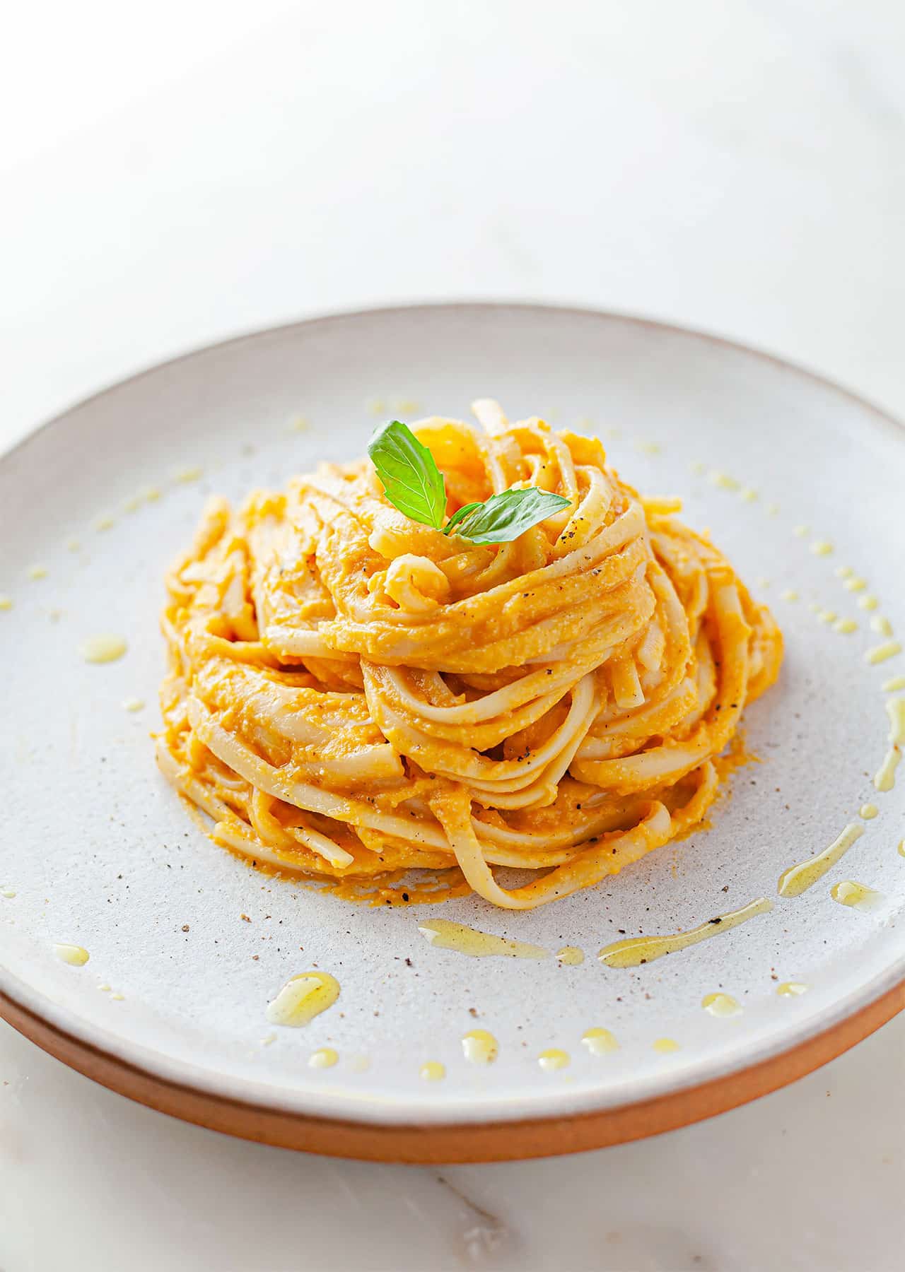 Vegan Creamy Butternut Squash Pasta Recipe