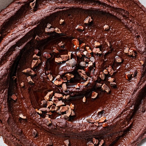 vegan chocolate hummus recipe