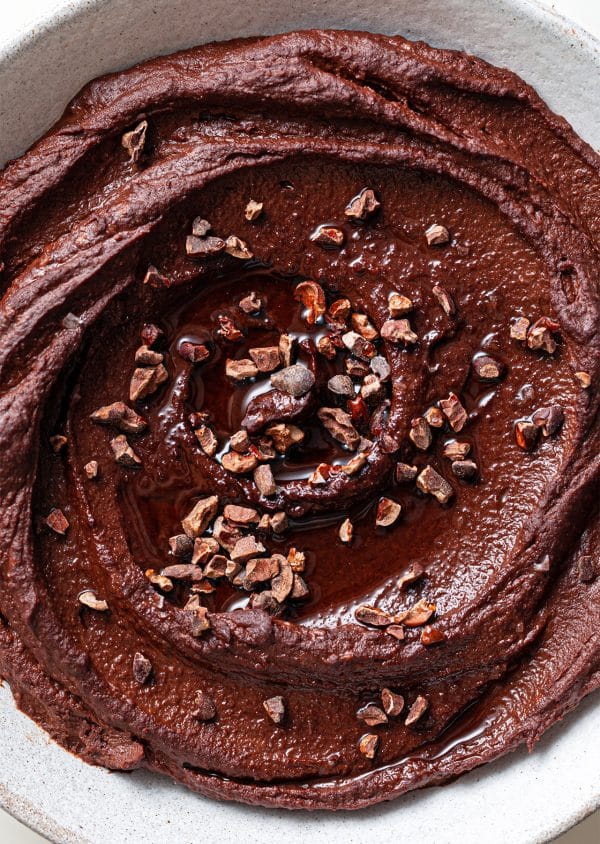 Chocolate Hummus SO VEGAN