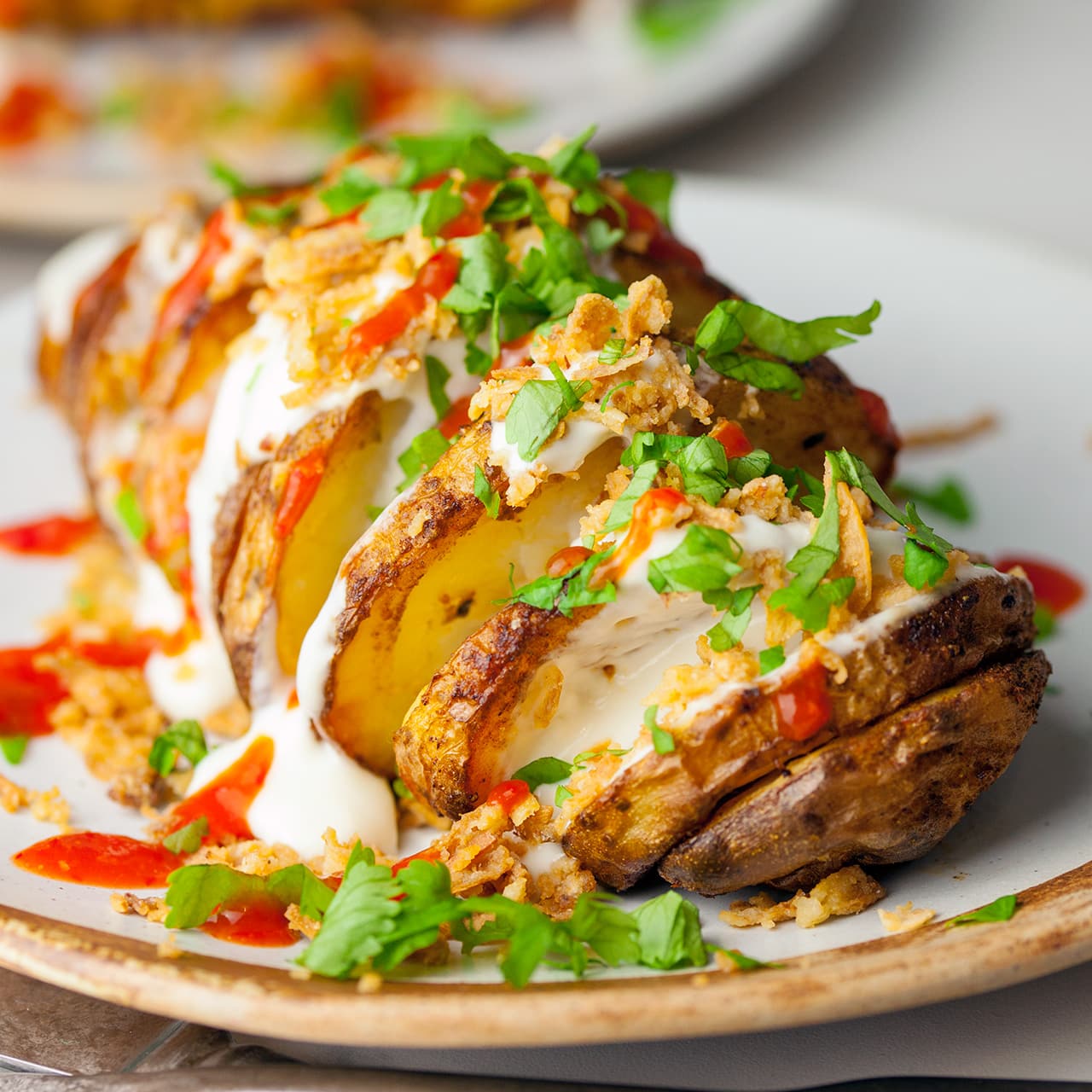 Loaded Tornado Potato SO VEGAN