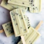 Avocado & Mint Chocolate Chip Ice Lollies