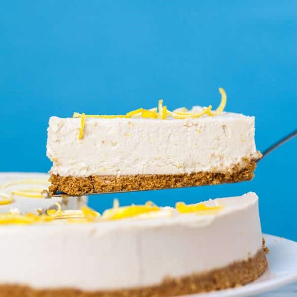 No-Bake Lemon Cheesecake