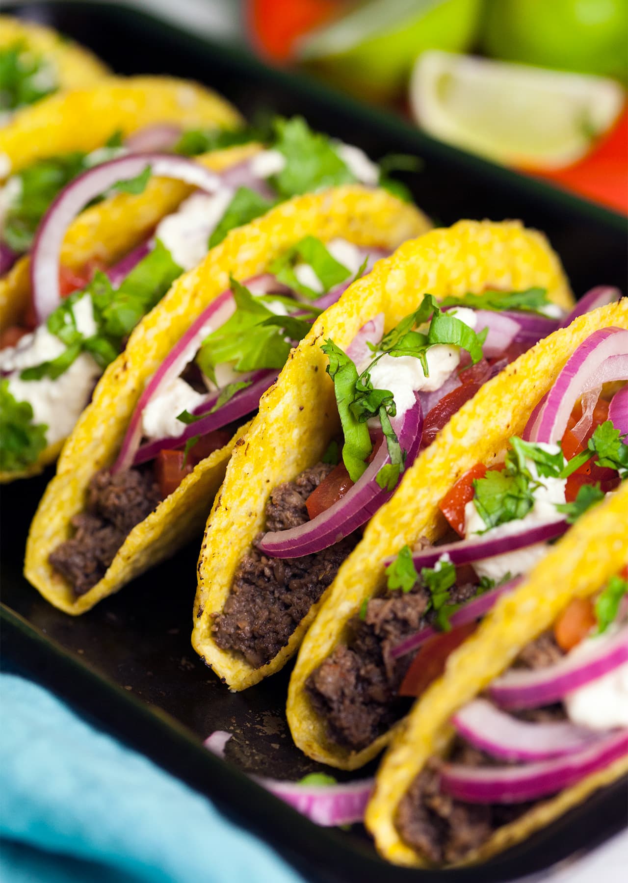 Mushroom 'Meat' Tacos