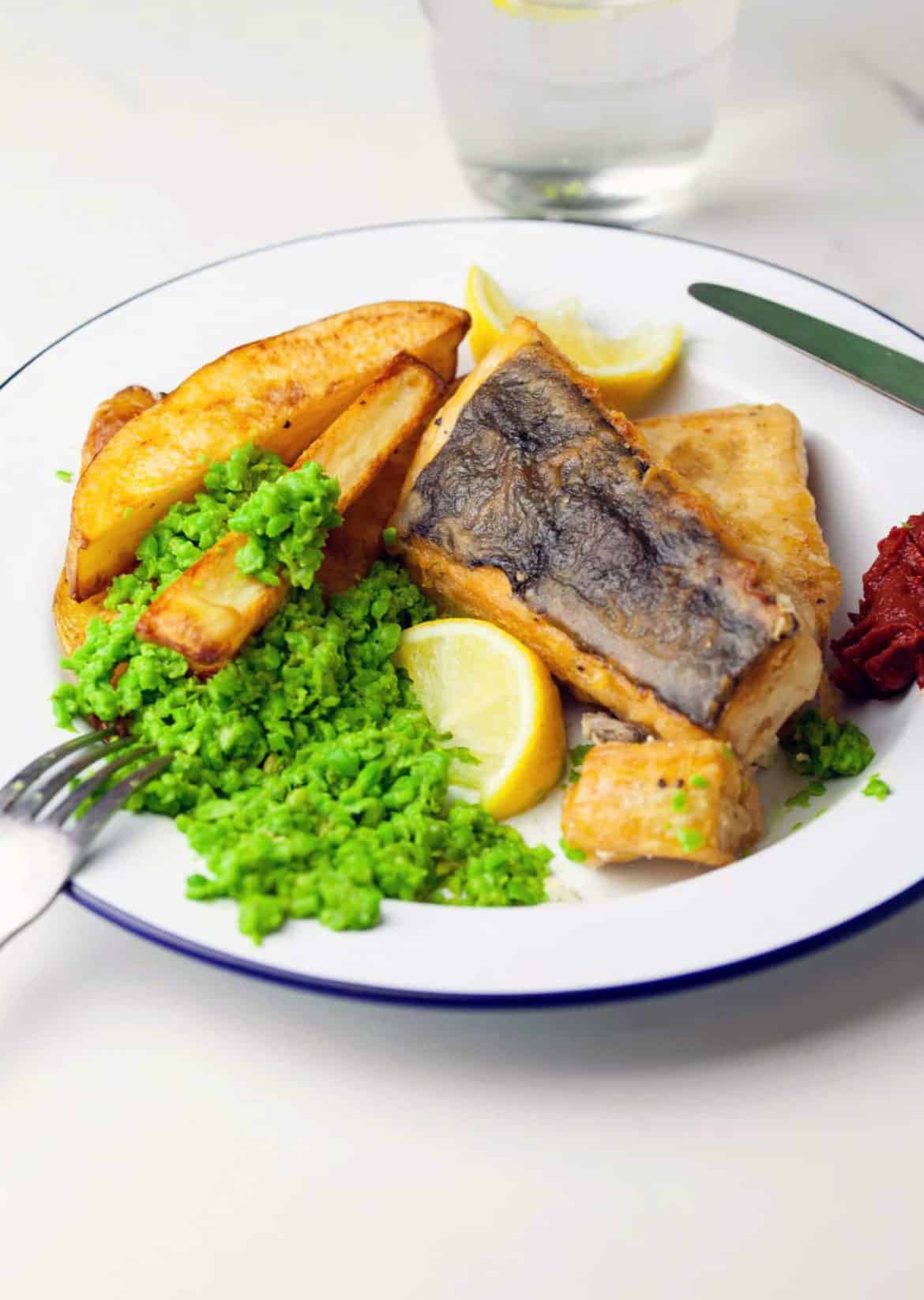 Beer Battered Tofu & Chips