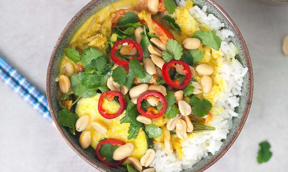 Thai Yellow Curry - SO VEGAN