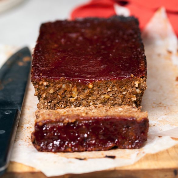 Vegan BBQ 'Meatloaf'