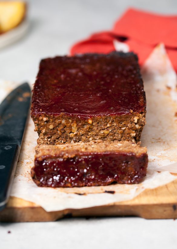 Vegan BBQ 'Meatloaf'