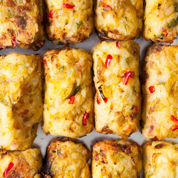 Vegan Brussels Sprouts Tater Tots