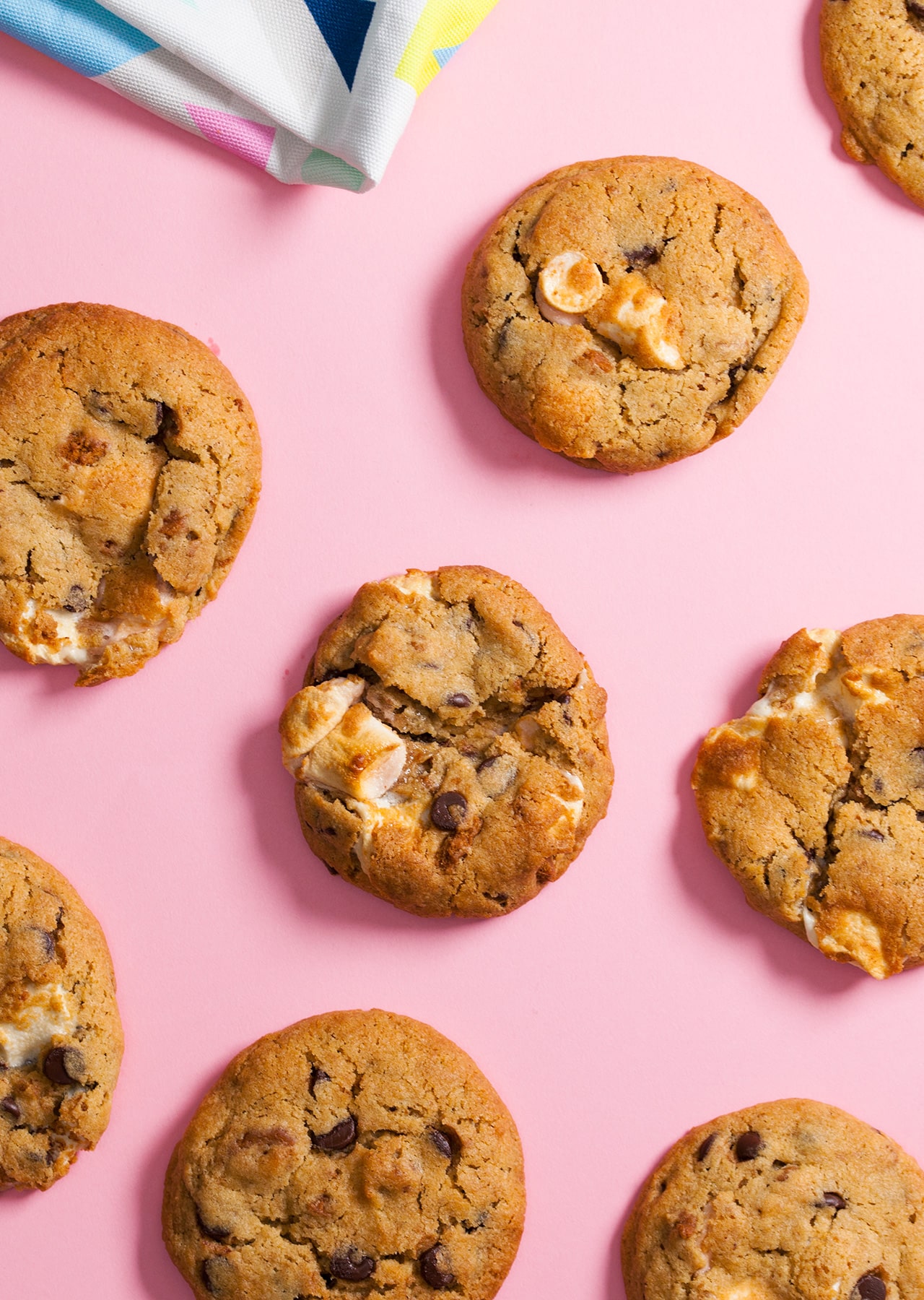 Gooey S'mores Cookies