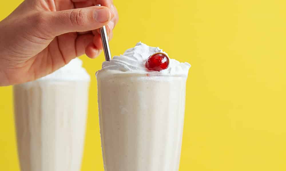 Vanilla Milk Shake Image & Photo (Free Trial)