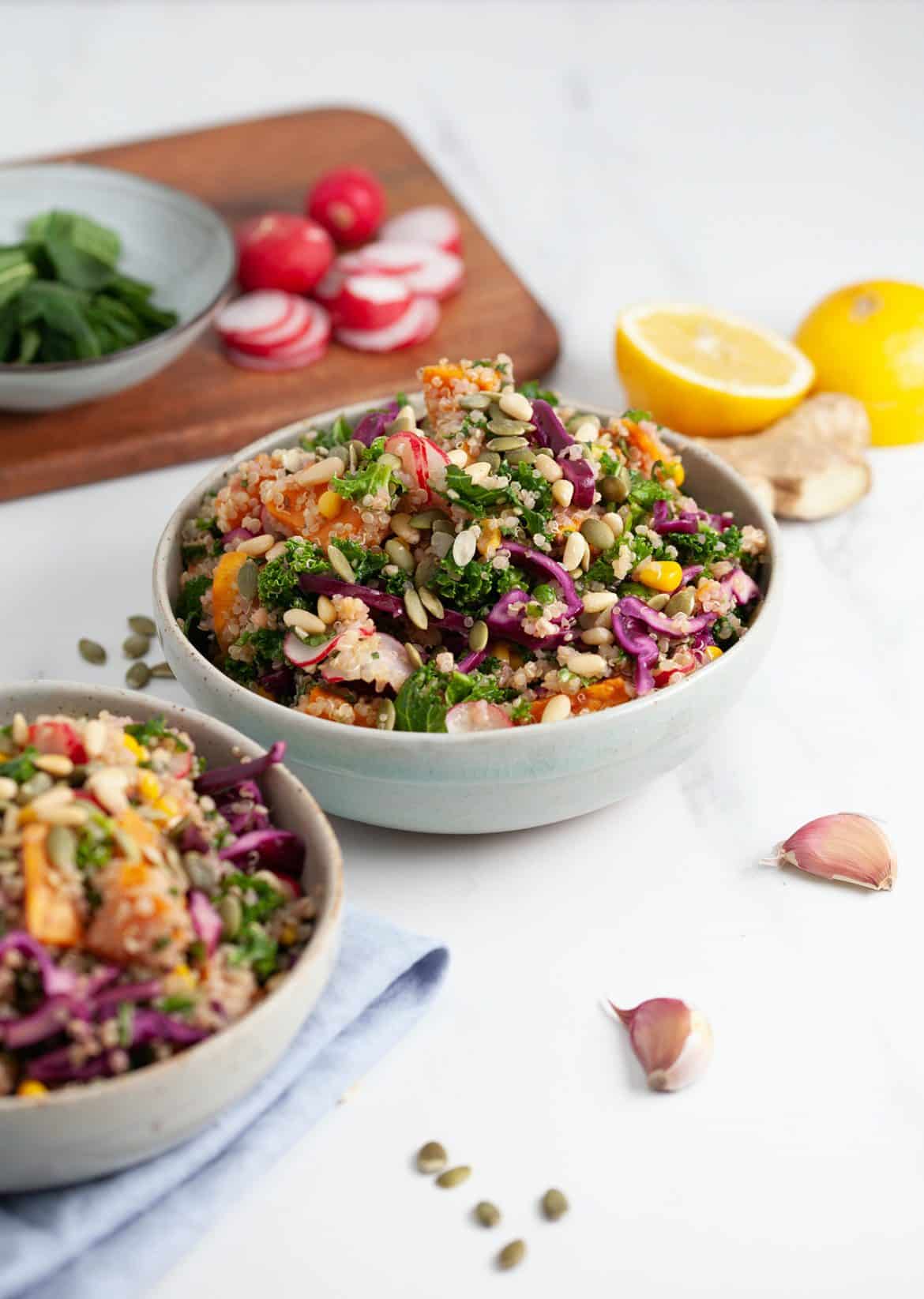 Vegan Rainbow Salad