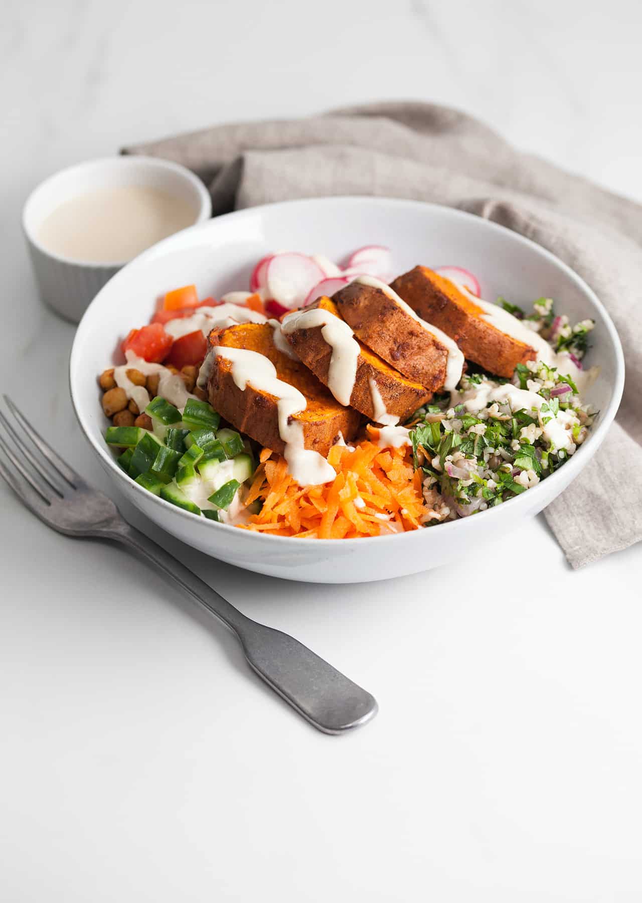 Vegan Sweet Potato Buddha Bowl