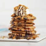 Vegan Biscoff Pancakes