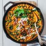 Vegan Spinach & Chickpea Curry Recipe