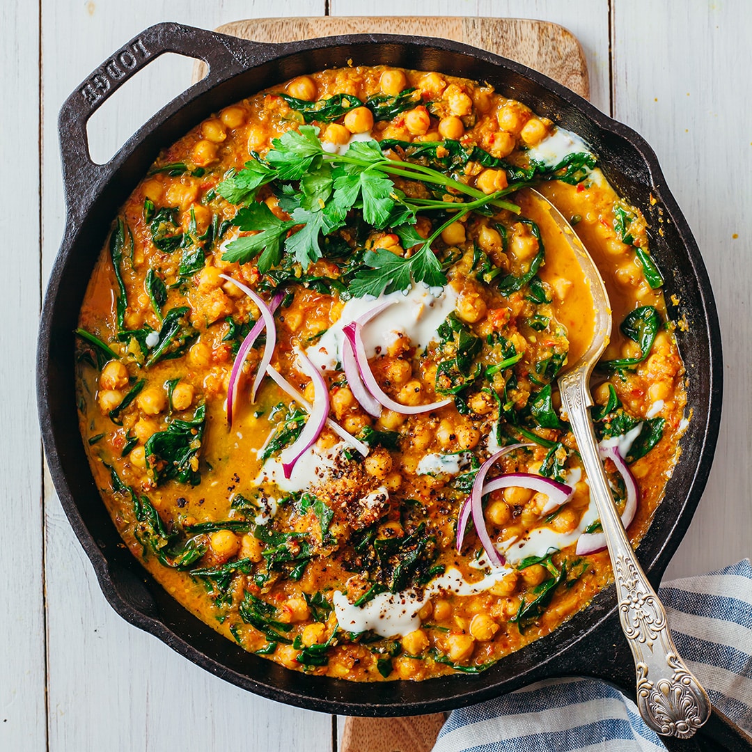 Spinach Chickpea Curry So Vegan spinach-chickpea-curry-so-vegan