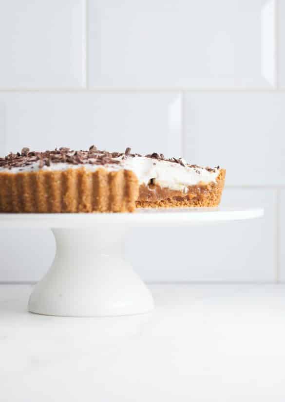 Vegan Banoffee Pie