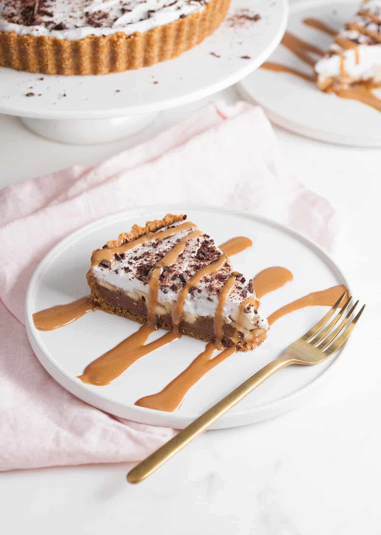 Vegan Banoffee Pie