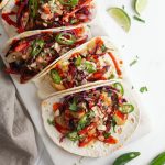 Vegan Cauliflower Peanut Butter Tacos