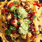 Sweet Potato Queso Nachos