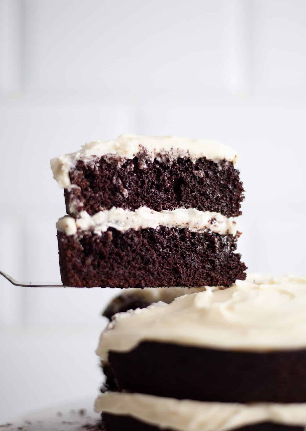 Vegan Chocolate Guinness Cake