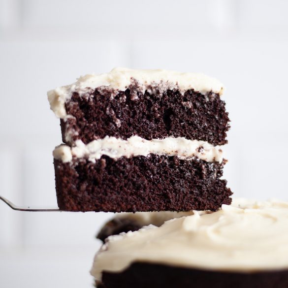 Vegan Chocolate Guinness Cake