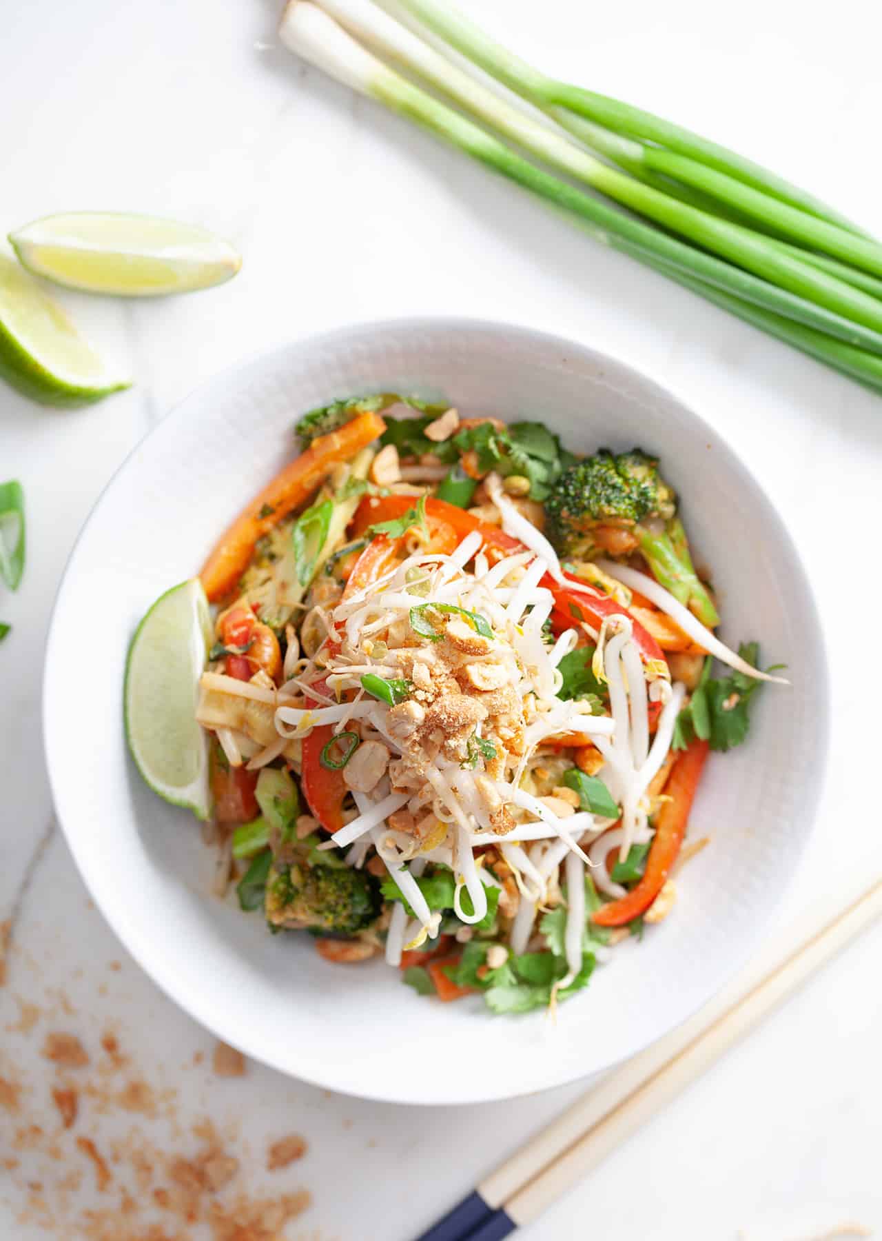 Vegan Thai Zoodles Noodles