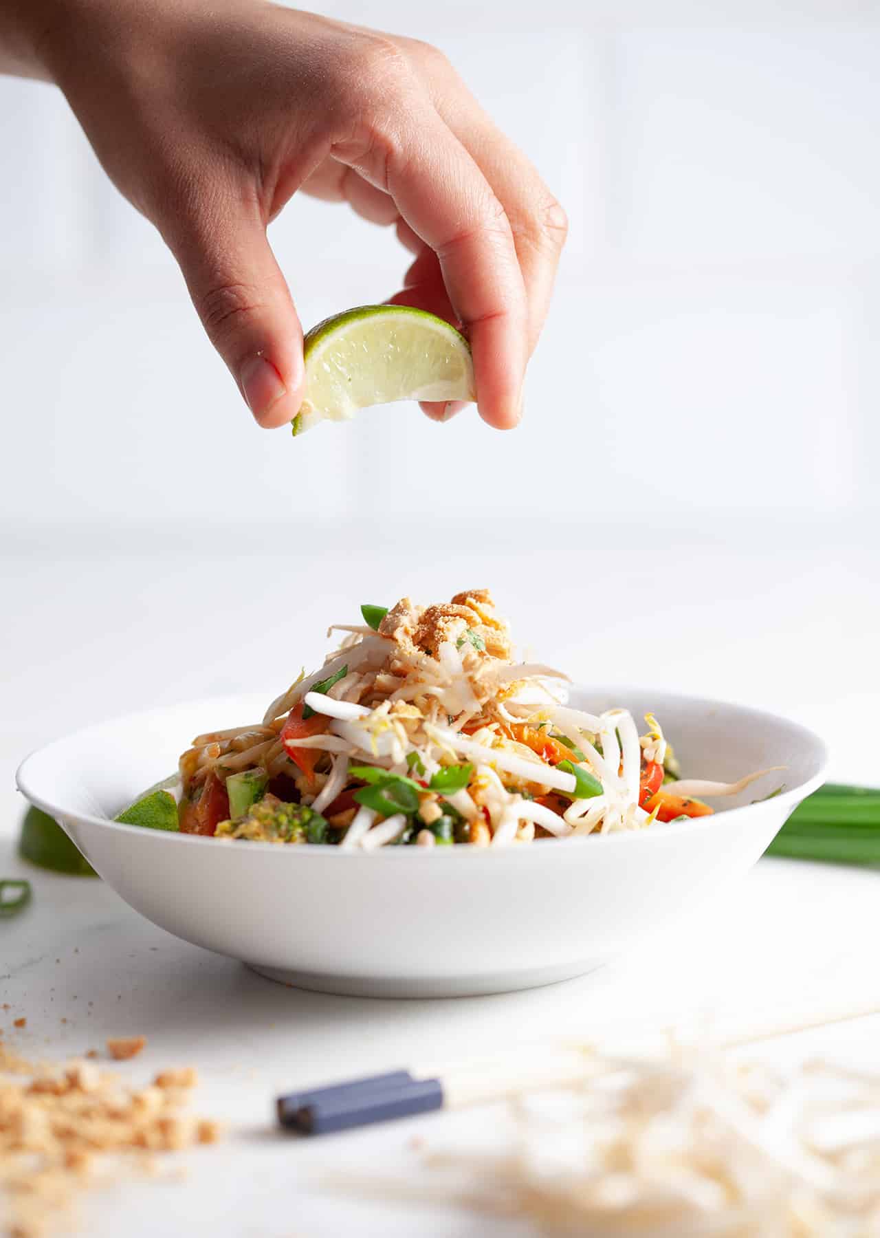 Vegan Thai Zoodles Noodles