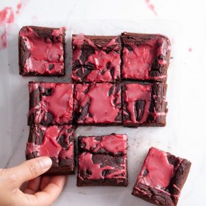 Gooey Beetroot Brownies