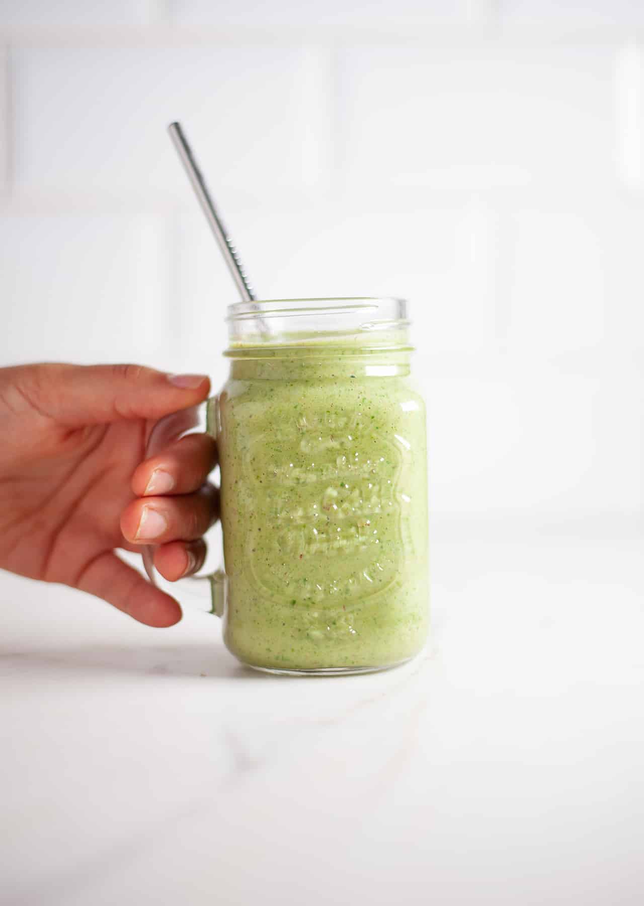 Super Green Vegan Protein Smoothie