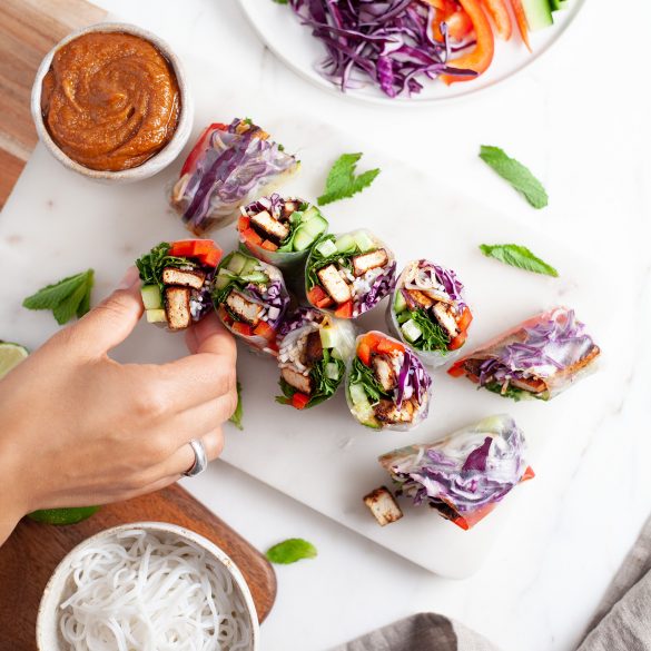 Vegan Vietnamese Summer Rolls