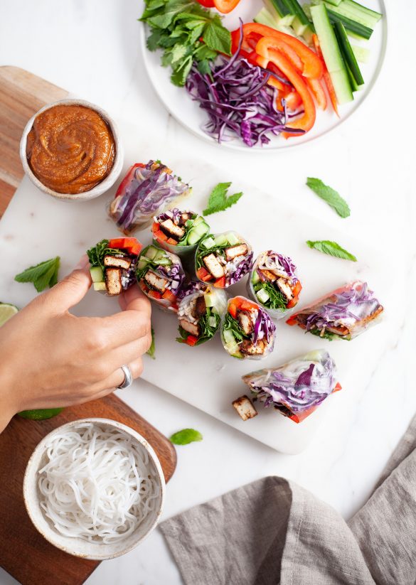 Vegan Vietnamese Summer Rolls