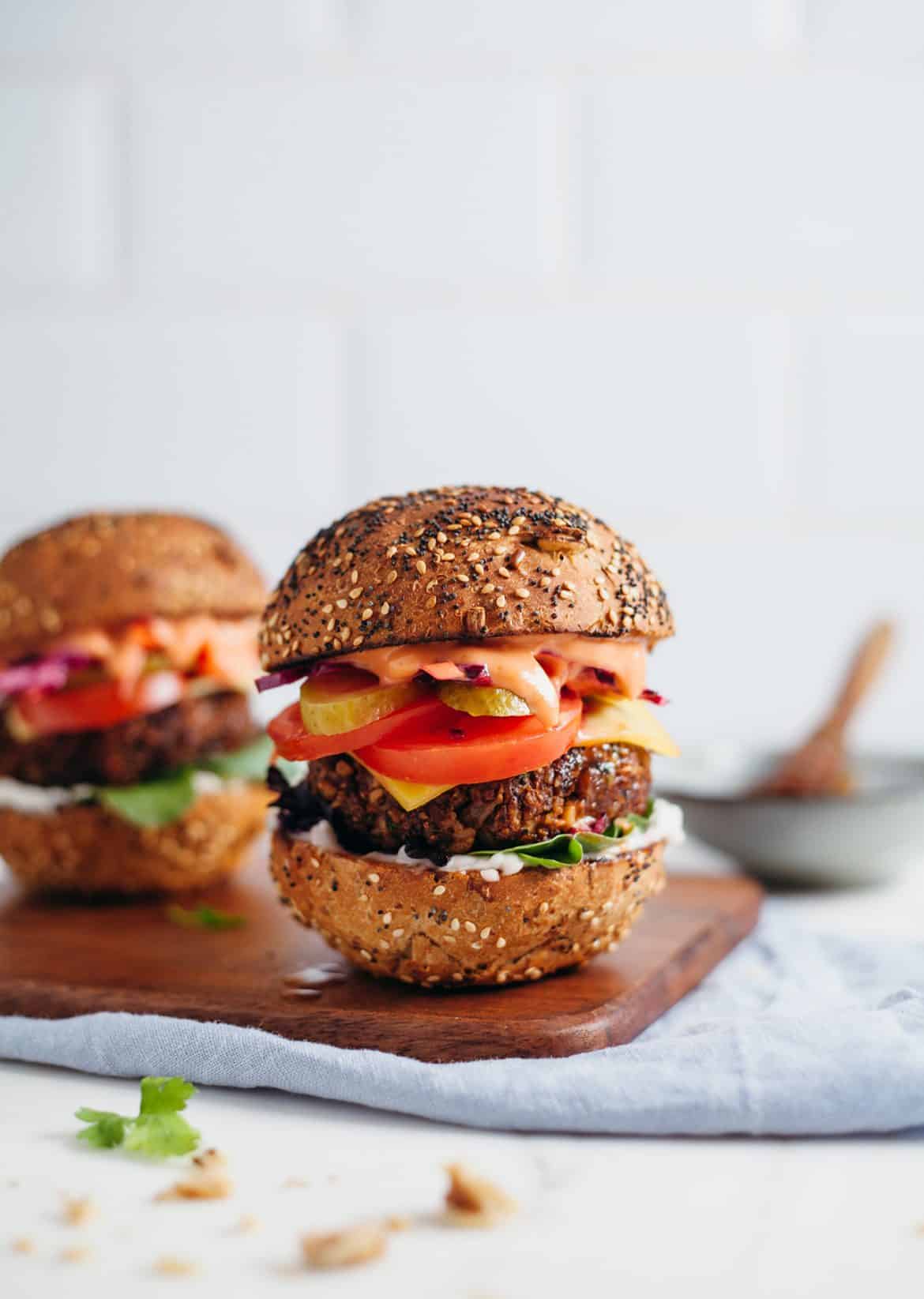 Easy Vegan Burger