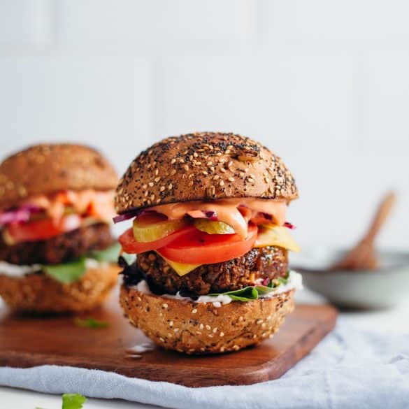 Easy Vegan Burger