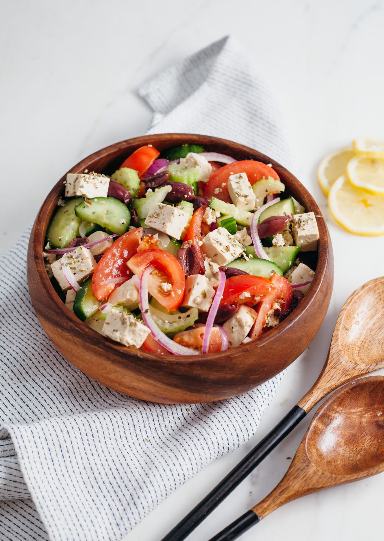 Vegan Greek Salad