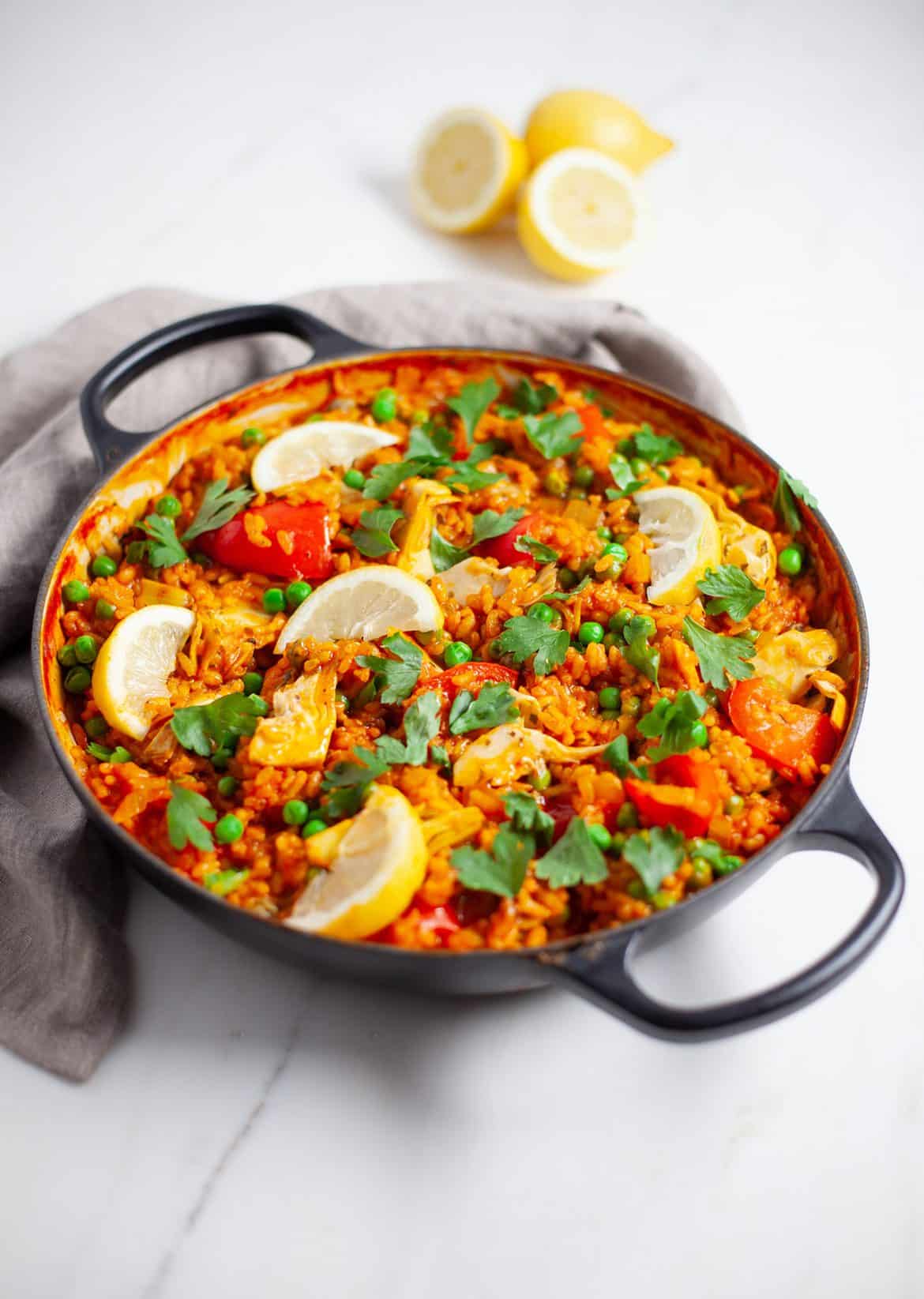 One-Pot Vegan Paella