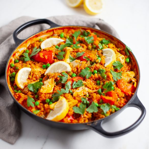One-Pot Vegan Paella