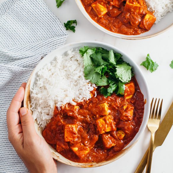 Vegan Tofu Tikka Masala